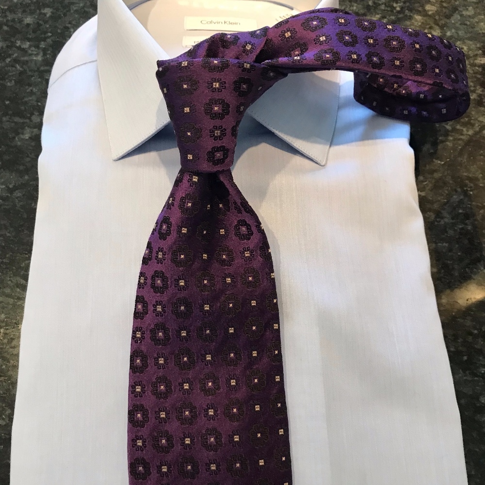 Bold Purple Tie